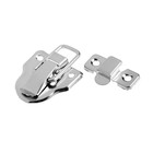 Замок-защелка на ящик, 5,5х4 см, железный, цвет хром, 10 шт - фото 21811613