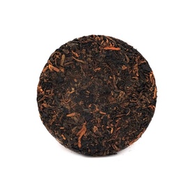 Чай чёрный китайский выдержанный «Шу Пуэр. Bulang Shan», Юньнань, 2020 г, блин, 100 г