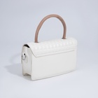 Сумка-мессенджер на клапане, цвет молочный - Фото 7