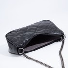 Сумка-багет на молнии, цвет чёрный - фото 809135290 Сумка-багет на молнии, цвет чёрный - фото 809135290