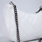 Сумка-багет на молнии, цвет белый - фото 808351154 Сумка-багет на молнии, цвет белый - фото 808351154