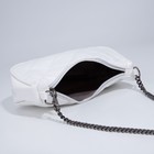 Сумка-багет на молнии, цвет белый - фото 808351155 Сумка-багет на молнии, цвет белый - фото 808351155