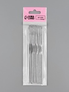 Крючок для вязания, железный, d=1.5 мм, 12.5 см - Фото 5