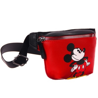 Сумка поясная, 15×13 см, Микки Маус