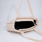 Сумка-тоут на магните, цвет бежевый - фото 805066621