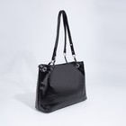 Сумка женская на молнии, цвет чёрный - фото 21811916