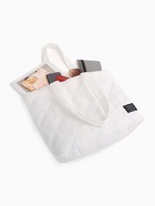 Сумка-шопер женская на молнии, размер 44×11×34 см, однотонная, белая - Фото 9