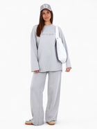 Сумка-шопер женская на молнии, размер 44×11×34 см, однотонная, белая - Фото 3