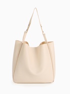 Сумка женская на магните, цвет молочный - Фото 3