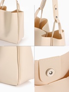 Сумка женская на магните, цвет молочный - Фото 5