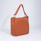 Сумка женская на магните, цвет рыжий - Фото 3