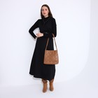 Сумка женская тоут на магните, цвет бежевый - фото 25463504