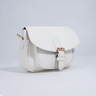 Сумка женская на клапане, цвет белый 9199983