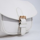 Сумка женская на клапане, цвет белый 9199983