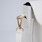 Сумка женская на клапане, цвет белый 9199983