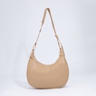 Сумка-багет на молнии, цвет бежевый 9199986