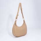 Сумка-багет на молнии, цвет бежевый 9199986