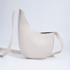 Сумка-багет на магните, цвет бежевый - фото 24623890