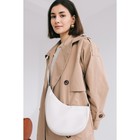 Сумка-багет на магните, цвет бежевый - фото 24623896