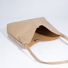 Сумка женская на магните, косметичка, цвет бежевый - фото 21812186