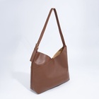 Сумка женская на магните, косметичка, цвет коричневый - фото 21812197