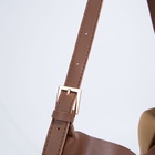 Сумка женская на магните, косметичка, цвет коричневый - фото 21812198