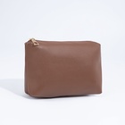 Сумка женская на магните, косметичка, цвет коричневый - фото 21812200