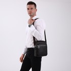 Сумка мужская, цвет коричневый - фото 25463548