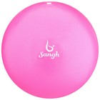 Мяч для йоги Sangh, d=25 см, 130 г, цвет розовый, уценка - Фото 8