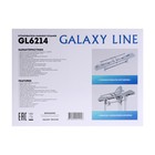 Отпариватель Galaxy LINE GL 6214, напольный, 1800 Вт, 1350 мл, 38 г/мин, шнур 1.2 м 9303774 - фото 56021