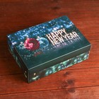 Подарочная коробка, сборная "Новогодняя ночь", 24 х 17 х 8 см - Фото 2