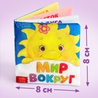 Книжка мягкая «Мир вокруг», 8 × 8 см - фото 24477079