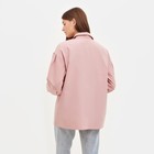 Рубашка женская с объёмными рукавами MINAKU: Casual Collection цвет темно-розовый, р-р 42 - Фото 2