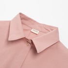 Рубашка женская с объёмными рукавами MINAKU: Casual Collection цвет темно-розовый, р-р 42 - Фото 6