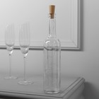 УЦЕНКА Гирлянда «Нить» 2 м роса с пробкой, IP20, серебристая нить, 20 LED, от батареек LR44×3, свечение красное - Фото 2