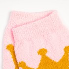 Носки женские махровые, цвет розовый, размер 36-40 - Фото 3