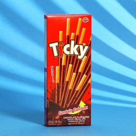 Бисквитные палочки Ticky покрытые шоколадным кремом, 18 г 9292756