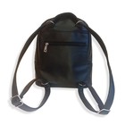 Сумка-рюкзак, отдел на молнии, цвет черный 30х12х30см - Фото 3