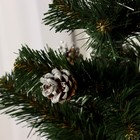 Ёлка искусственная настольная "Рождественская" (шишки серебро) 60 см - Фото 2