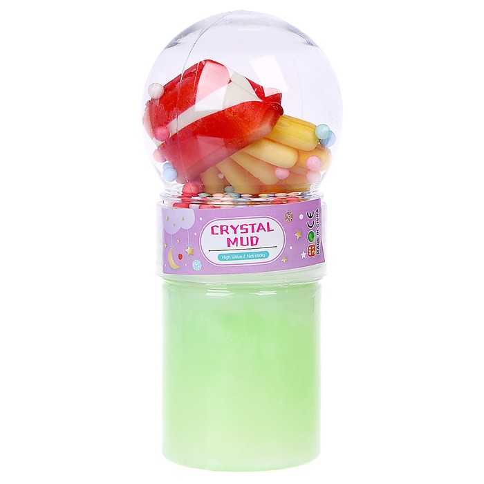 Лизун «Звери» с игрушкой, цвета МИКС - Фото 1