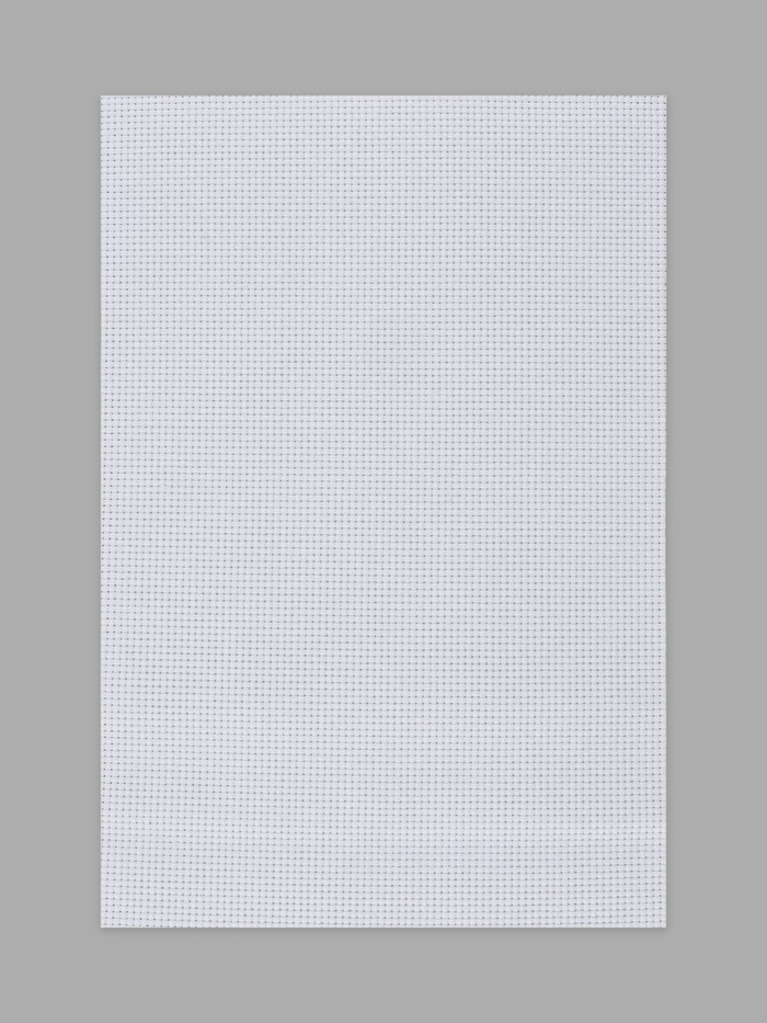 Канва для вышивания №16, 30 × 20 см, цвет белый - Фото 1
