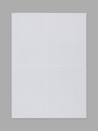 Канва для вышивания №18, 30×20 см, белая - Фото 1