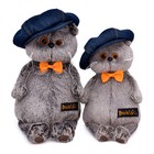 Мягкая игрушка «Кот Басик в джинсовой кепке», 19 см - Фото 8