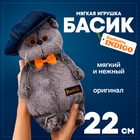 Мягкая игрушка «Кот Басик в джинсовой кепке», 22 см - Фото 1