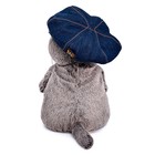 Мягкая игрушка «Кот Басик в джинсовой кепке», 22 см - Фото 7