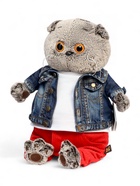 Мягкая игрушка «Басик в джинсовой куртке и малиновых штанах», 30 см 9300716