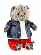 Мягкая игрушка «Басик в джинсовой куртке и малиновых штанах», 30 см 9300716