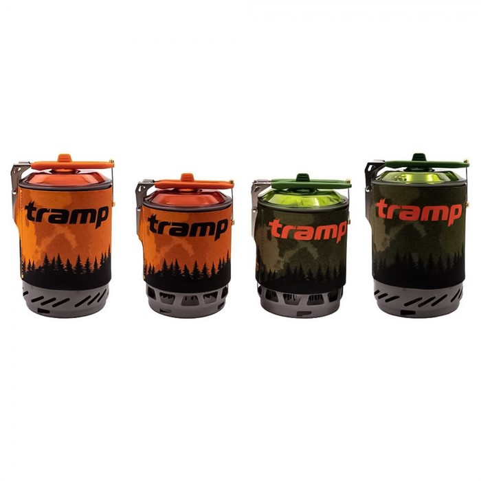 Система для приготовления пищи Tramp 0.8л, цвет оранжевый - фото 1910482363