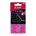 Набор стикеров для ногтей Kiss Stones Studs NS32 «Драгоценный металл» - Фото 1