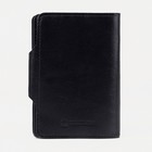 Обложка 2 в 1 для автодокументов и паспорта TEXTURA, цвет чёрный - Фото 2